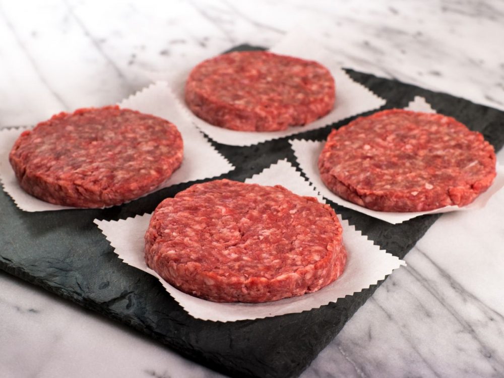 beef burger patties