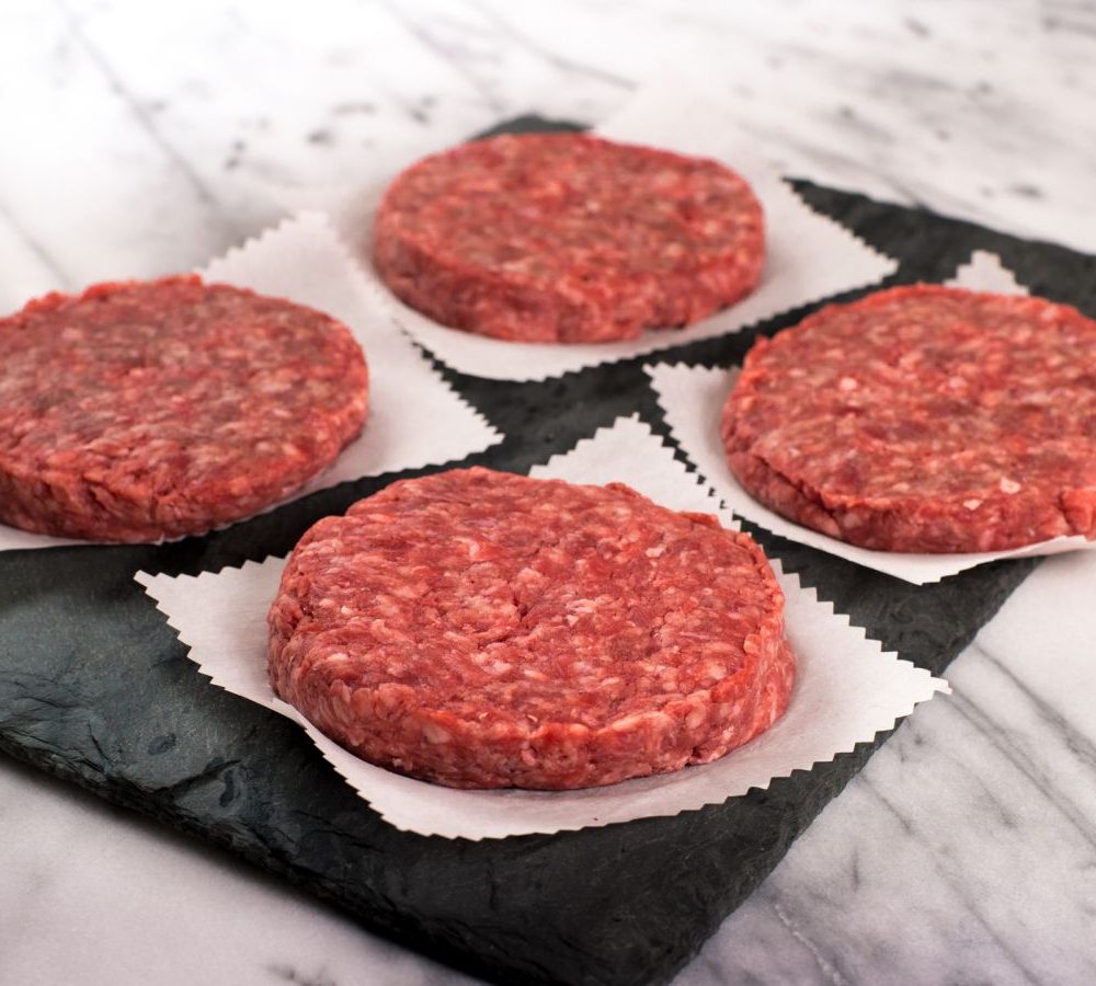 beef burger patties