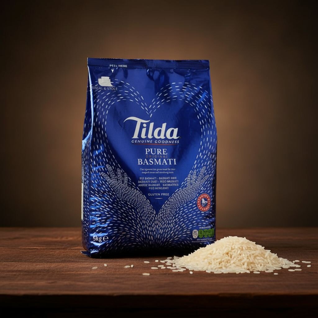 0a1d32f3-820d-4e97-8640-0b0645070e05 Tilda Pure Basmati Rice 5kg - Image 1