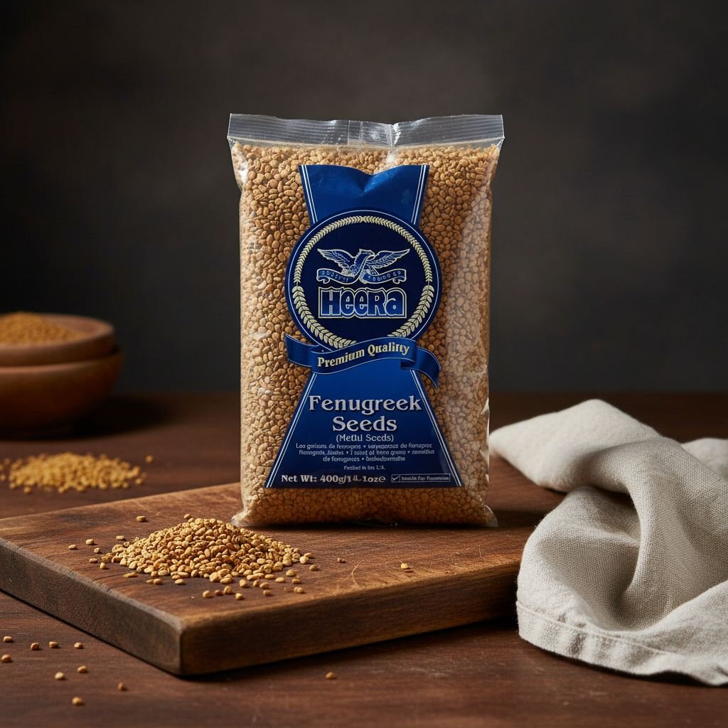 210af6d1-ae04-4909-94bc-ea0758447edb Heera Fenugreek seeds 400g - Image 1