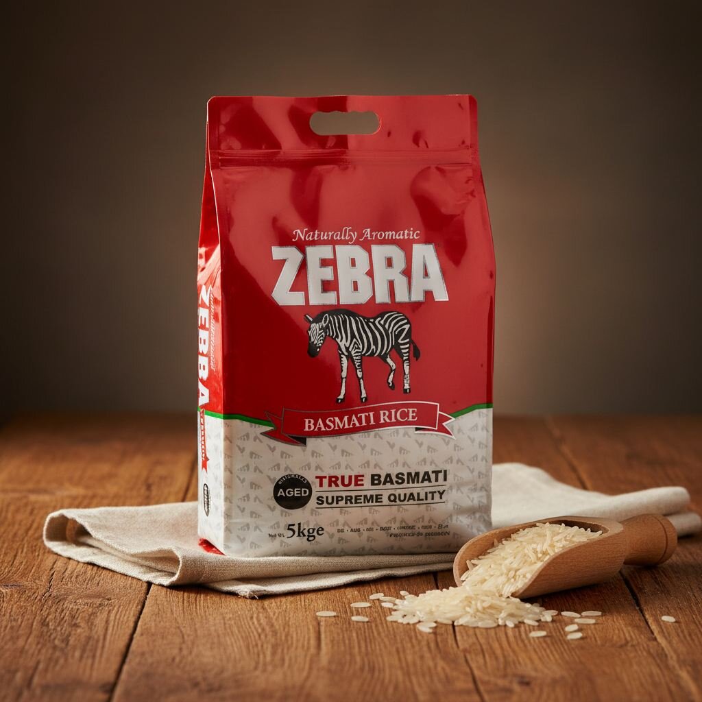 38ee3597-7fb4-477d-ad63-7956089f653c Zebra Basmati Rice 5kg - Image 1