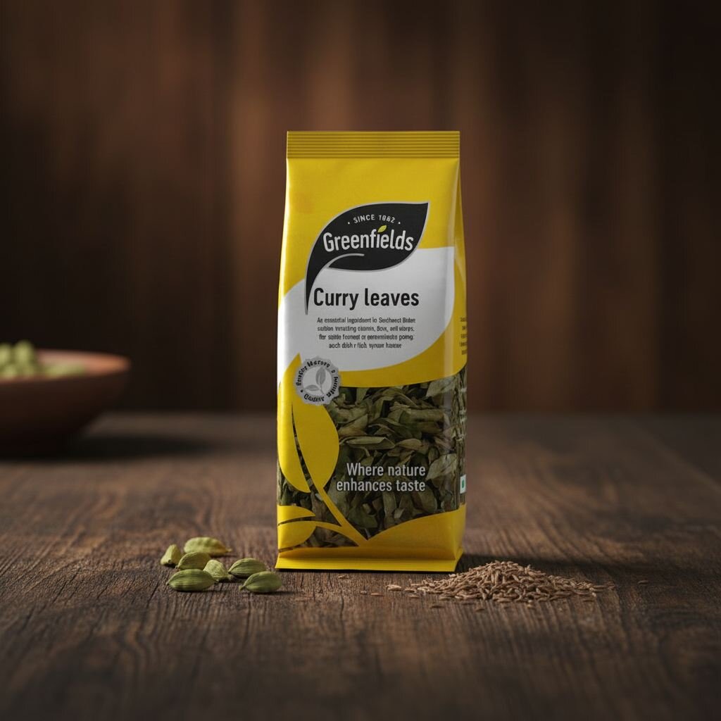 4e60f113-d945-4a7f-8830-d20b083e5505 Greenfields Curry Leaves - Image 1