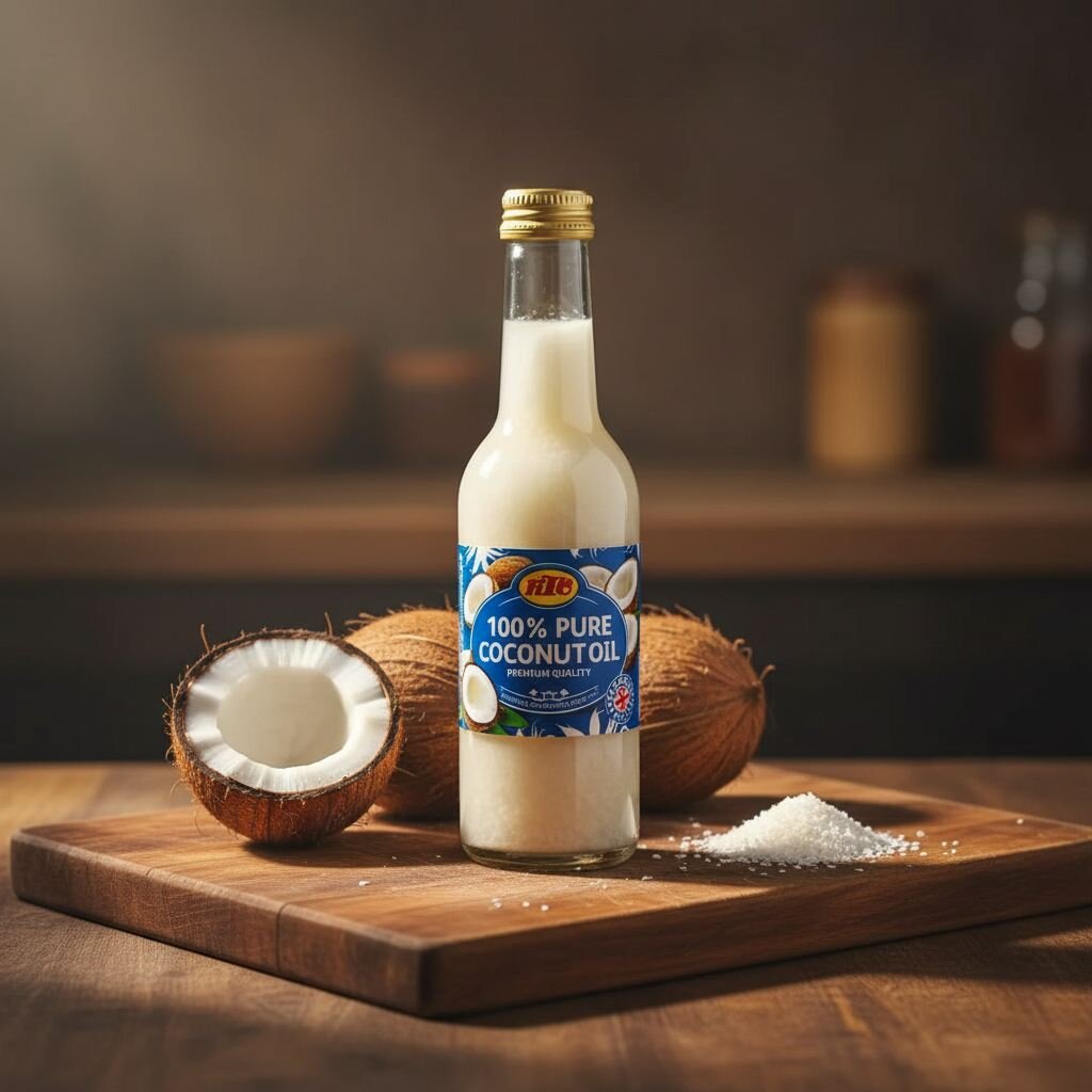 5a0e1c0a-0447-4b78-b1f9-73a611c0fb76 KTC Pure Coconut Oil 250ml - Image 1