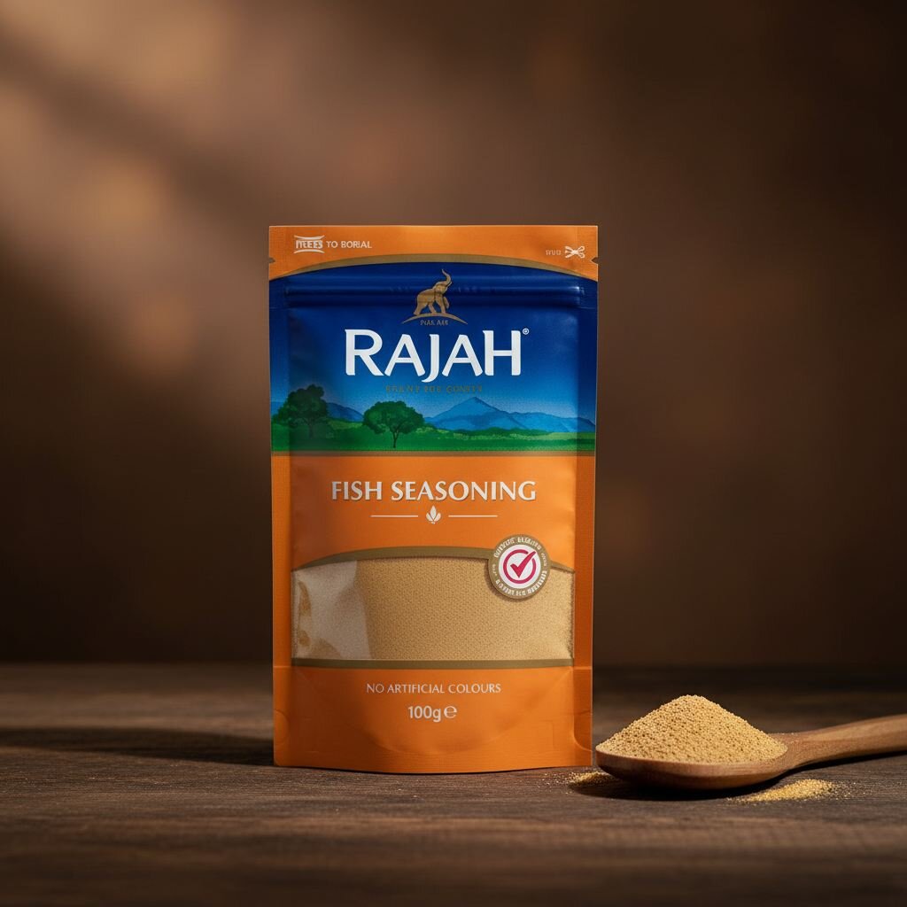 b2c0d67b-0ad2-442a-a173-4bab0a22c11b Rajah Fish Seasoning 100g - Image 1