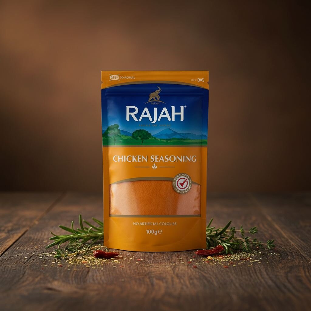 b85ccb68-8497-43b2-b26d-c780e791b2a4 Rajah Chicken Seasoning 100g - Image 1