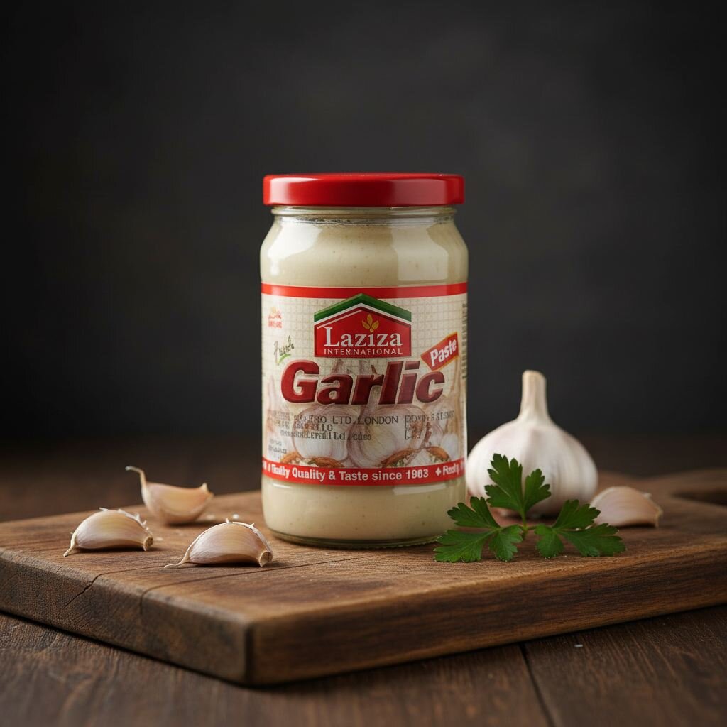 f883eccc-5c24-435d-b089-5cfdfa6d70ab Laziza Garlic Paste - Image 1